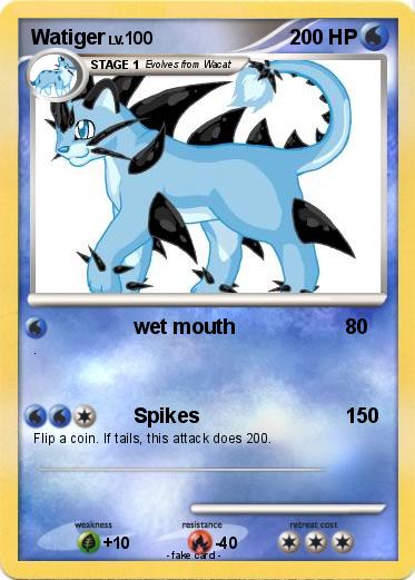 Pokemon Watiger
