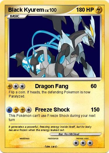 Pokemon Black Kyurem