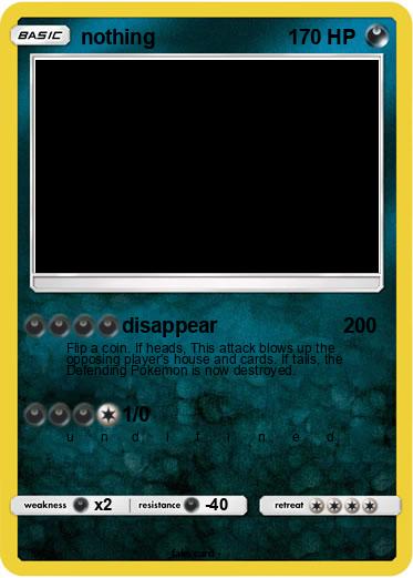 Pokemon nothing