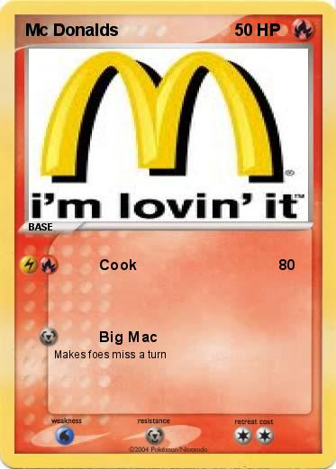 Pokemon Mc Donalds