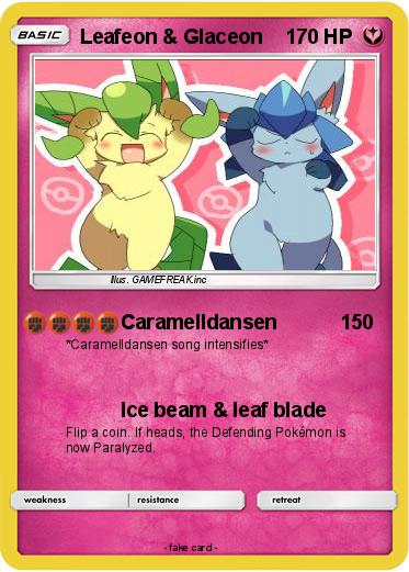 Pokemon Leafeon & Glaceon