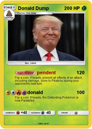 Pokemon Donald Dump