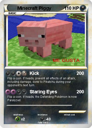Pokemon Minecraft Piggy