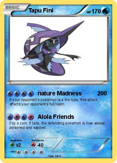 Pokemon Tapu Fini