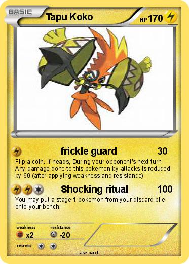 Pokemon Tapu Koko