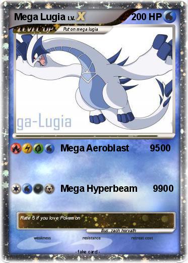 Pokemon Mega Lugia