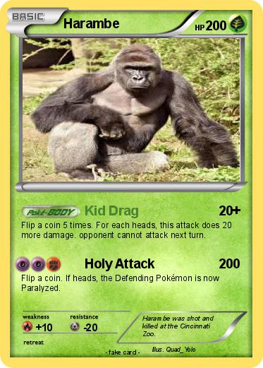 Pokemon Harambe