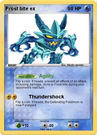Pokemon Frost bite ex
