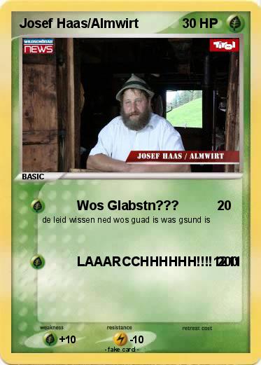 Pokemon Josef Haas/Almwirt