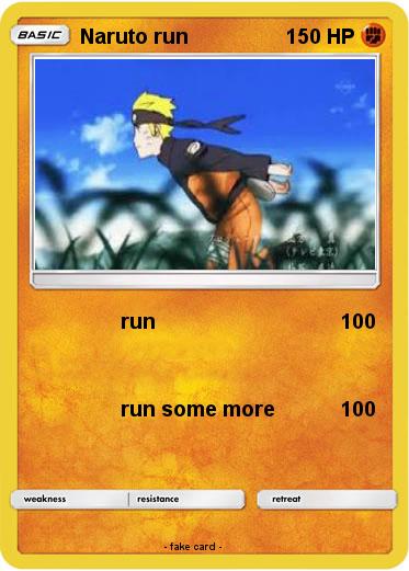 Pokemon Naruto run