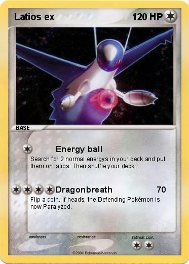 Pokemon Latios ex