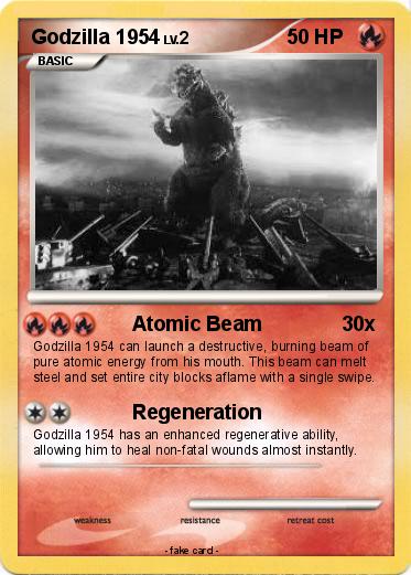 Pokemon Godzilla 1954