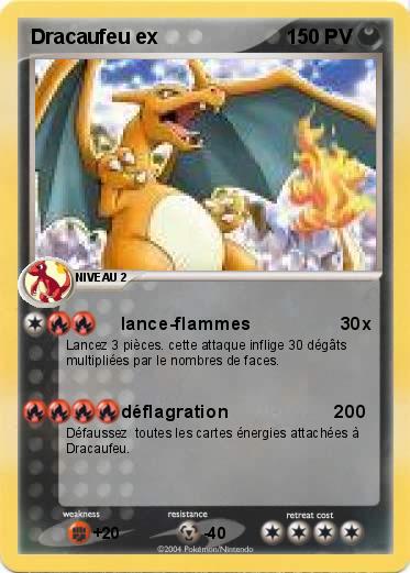 Pokemon Dracaufeu ex