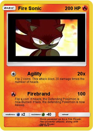 Pokemon Fire Sonic