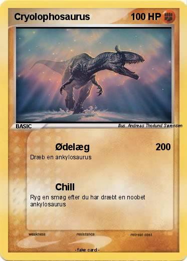 Pokemon Cryolophosaurus