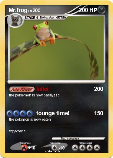 Pokemon Mr.frog