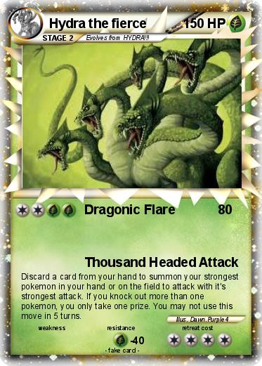 Pokemon Hydra the fierce