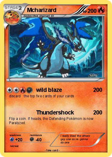 Pokemon Mcharizard