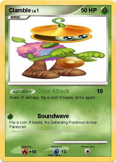 Pokemon Clamble