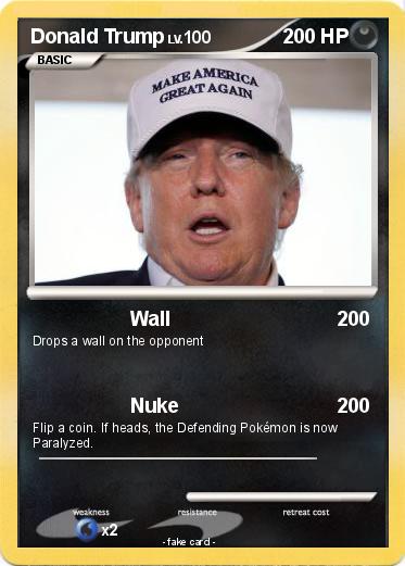 Pokemon Donald Trump
