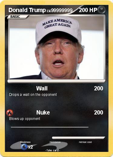 Pokemon Donald Trump