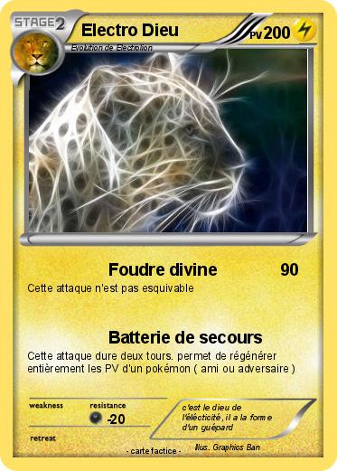Pokemon Electro Dieu