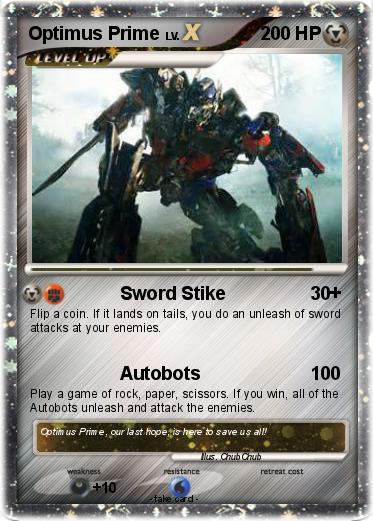Pokemon Optimus Prime