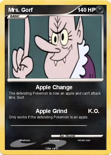 Pokemon Mrs. Gorf