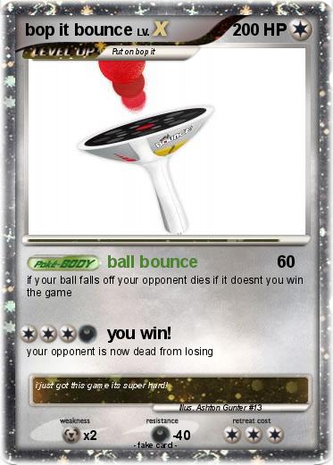 Pokemon bop it bounce