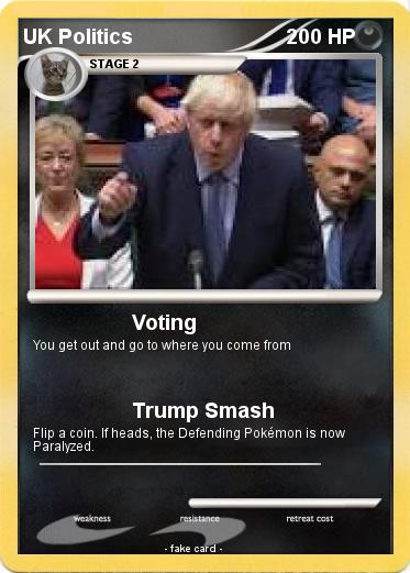 Pokemon UK Politics