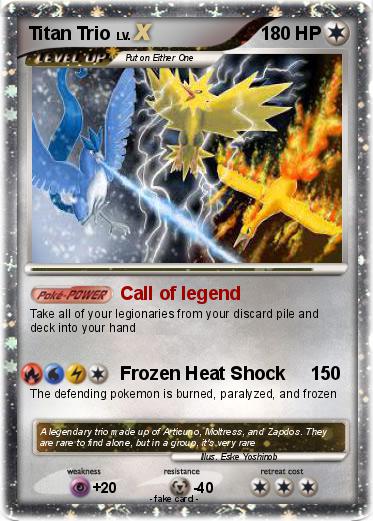 Pokemon Titan Trio