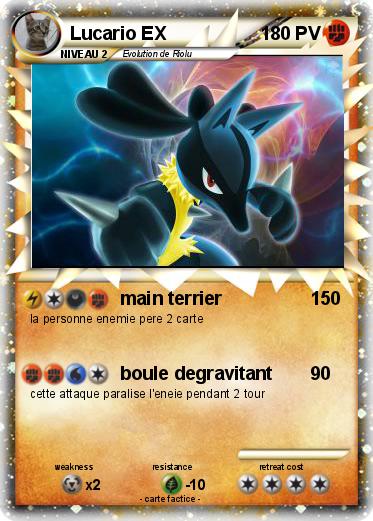 Pokemon Lucario EX