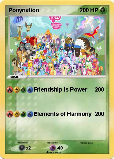 Pokemon Ponynation