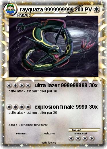 Pokemon rayquaza 9999999999
