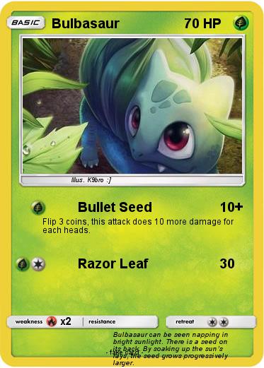 Pokemon Bulbasaur