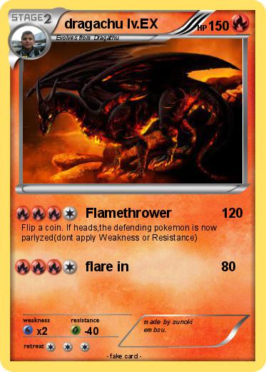 Pokemon dragachu lv.EX
