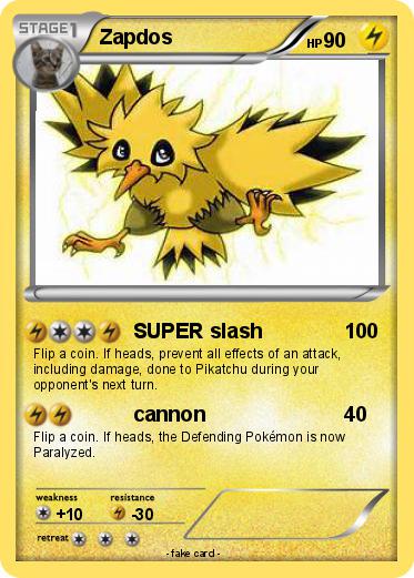 Pokemon Zapdos