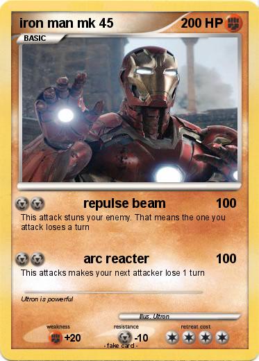 Pokemon iron man mk 45