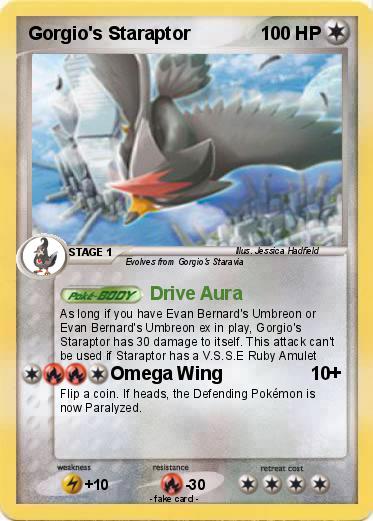 Pokemon Gorgio's Staraptor
