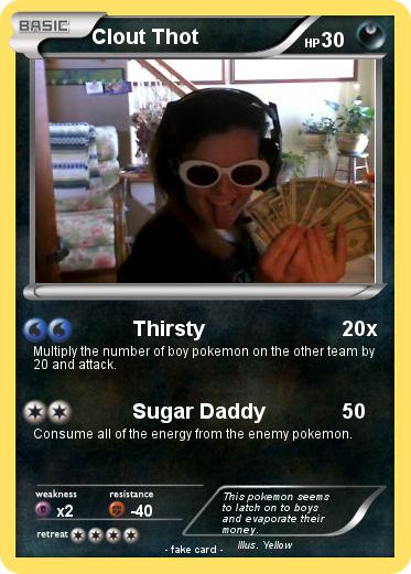 Pokemon Clout Thot