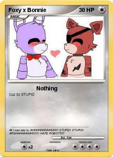 Pokemon Foxy x Bonnie