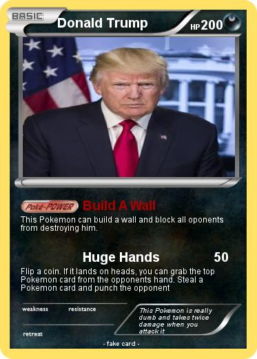 Pokemon Donald Trump