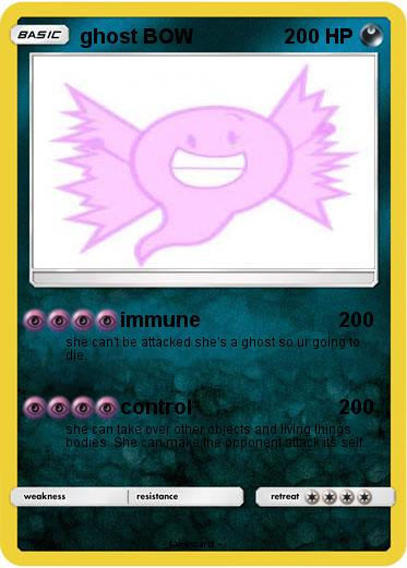 Pokemon ghost BOW