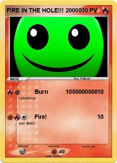 Pokemon FIRE IN THE HOLE!!! 20000