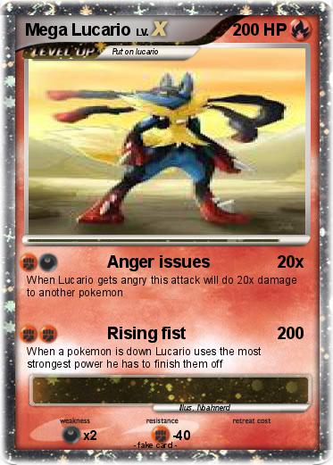 Pokemon Mega Lucario