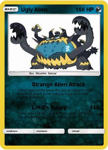 Pokemon Ugly Alien