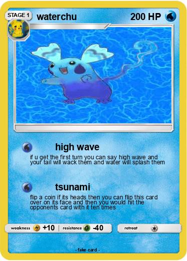 Pokemon waterchu