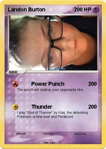 Pokemon Landon Burton