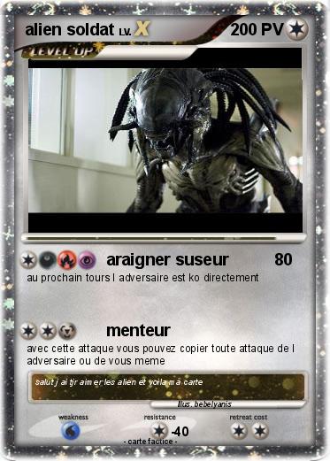 Pokemon alien soldat