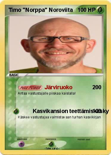 Pokemon Timo "Norppa" Noroviita